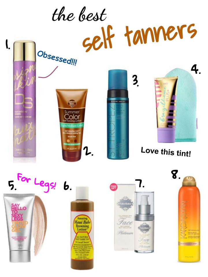 The best self tanners KingdomofSequins