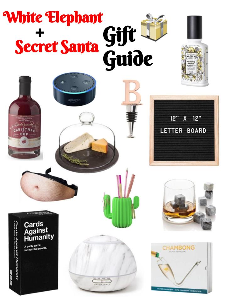 20 Fun Secret Santa & White Elephant Gifts Under $30