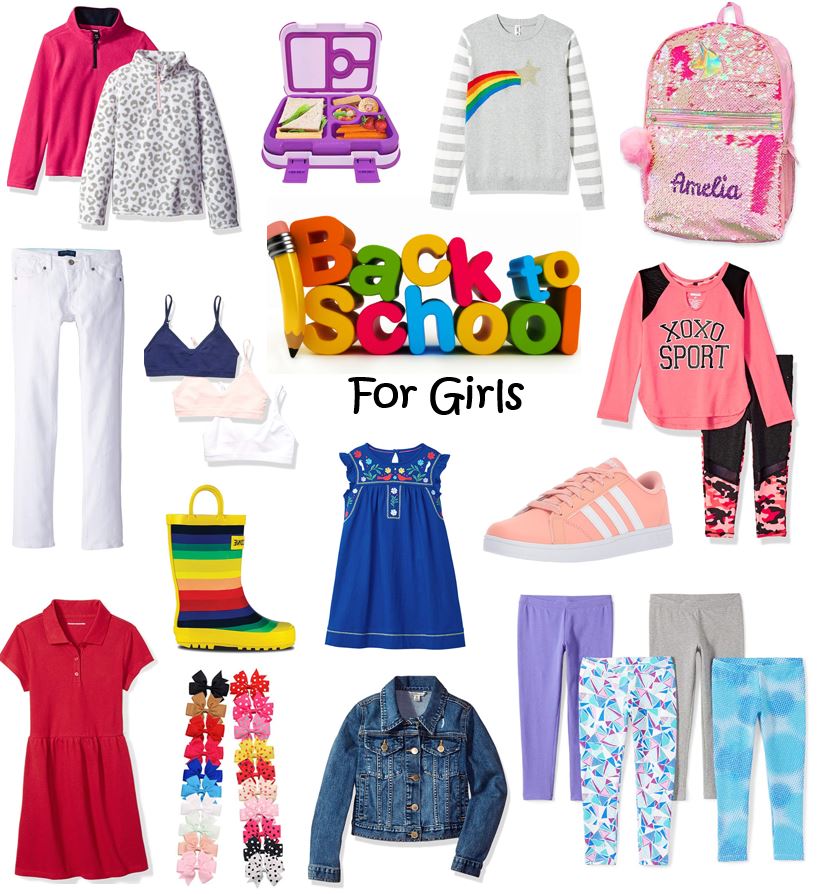 Back to School Supplies + Fashion from Amazon | KingdomofSequins