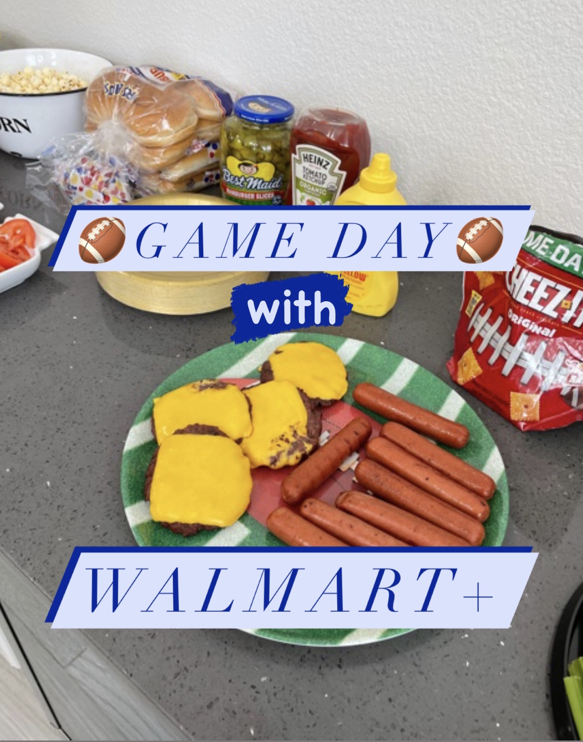 Game day with Walmart+